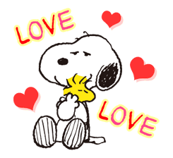 SNOOPY★FUNNY FACES sticker #23341