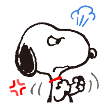 SNOOPY★FUNNY FACES sticker #23342