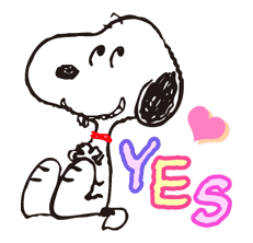 SNOOPY★FUNNY FACES sticker #23346