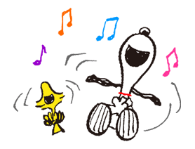 SNOOPY★FUNNY FACES sticker #23362