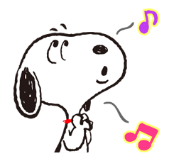 SNOOPY★FUNNY FACES sticker #23368