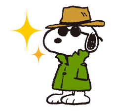 SNOOPY★FUNNY FACES sticker #23370