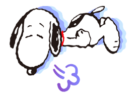 SNOOPY★FUNNY FACES sticker #23371