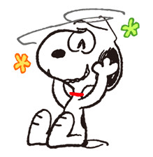SNOOPY★FUNNY FACES sticker #23372