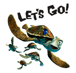 Finding Nemo sticker #24255