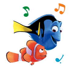 Finding Nemo sticker #24257