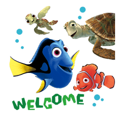 Finding Nemo sticker #24261
