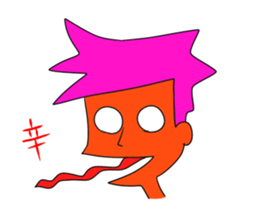 It is a sticker of the worker who isbusy sticker #465413