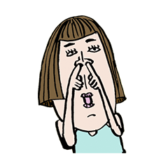 Zen Neko English Version By Tamami Kumakura Sticker Zen Neko English Version By Tamami Kumakura Sticker