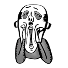 panda man 1 sticker #1324319