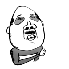 panda man 1 sticker #1324337