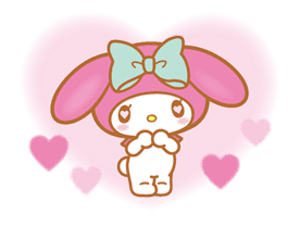 My Melody (Lovely Days ver.) sticker #17271