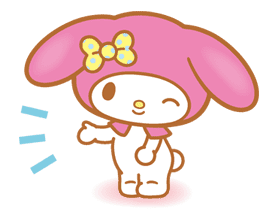My Melody (Lovely Days ver.) sticker #17275