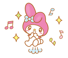 My Melody (Lovely Days ver.) sticker #17278