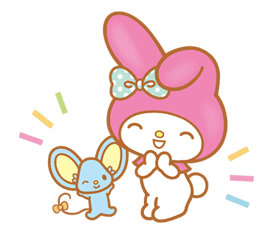 My Melody (Lovely Days ver.) sticker #17283