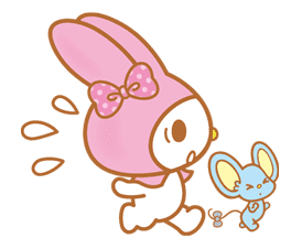 My Melody (Lovely Days ver.) sticker #17287
