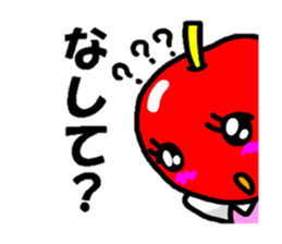 cutie apple sticker #1905225