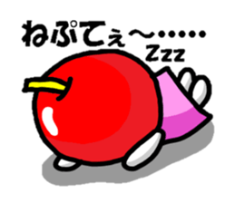 cutie apple sticker #1905232