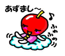 cutie apple sticker #1905242