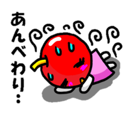 cutie apple sticker #1905243