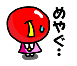 cutie apple sticker #1905258