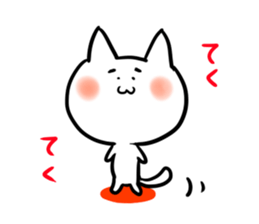 It is a sticker of the animal. sticker #2021685