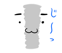 It is a sticker of the animal. sticker #2021690