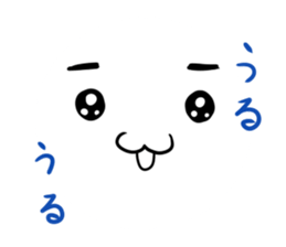 It is a sticker of the animal. sticker #2021691