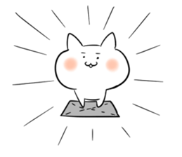 It is a sticker of the animal. sticker #2021696