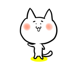 It is a sticker of the animal. sticker #2021697