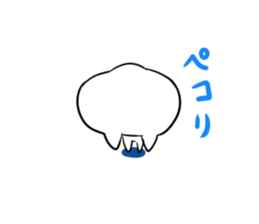 It is a sticker of the animal. sticker #2021698