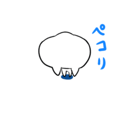 It is a sticker of the animal. sticker #2021698
