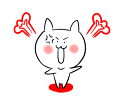 It is a sticker of the animal. sticker #2021702