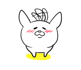 It is a sticker of the animal. sticker #2021706