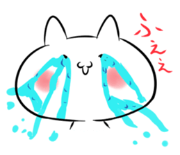 It is a sticker of the animal. sticker #2021712