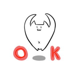 It is a sticker of the animal. sticker #2021715