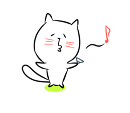 It is a sticker of the animal. sticker #2021720