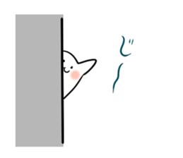 It is a sticker of the animal. sticker #2021722