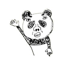 ugly panda sticker #2284272