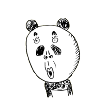 ugly panda sticker #2284277
