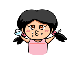 I am doing my best with club (Ver.girl) sticker #2320338