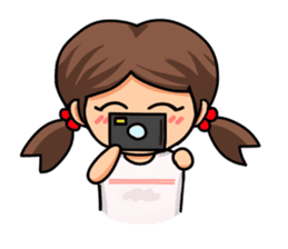 I am doing my best with club (Ver.girl) sticker #2320355