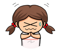 I am doing my best with club (Ver.girl) sticker #2320356