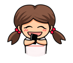 I am doing my best with club (Ver.girl) sticker #2320357