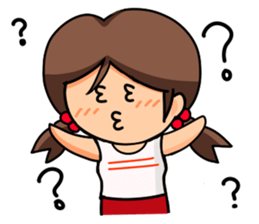 I am doing my best with club (Ver.girl) sticker #2320360