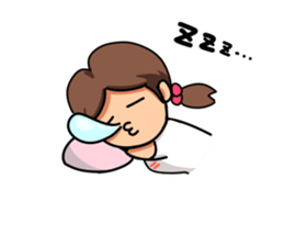 I am doing my best with club (Ver.girl) sticker #2320364