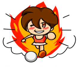 I am doing my best with club (Ver.girl) sticker #2320367