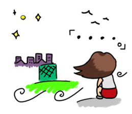 I am doing my best with club (Ver.girl) sticker #2320368