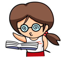 I am doing my best with club (Ver.girl) sticker #2320373