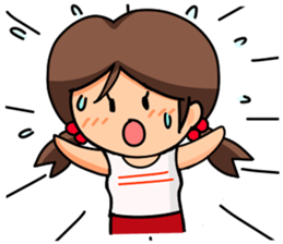 I am doing my best with club (Ver.girl) sticker #2320374